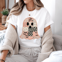 Image 1 of Patchwork Ghost T Shirt