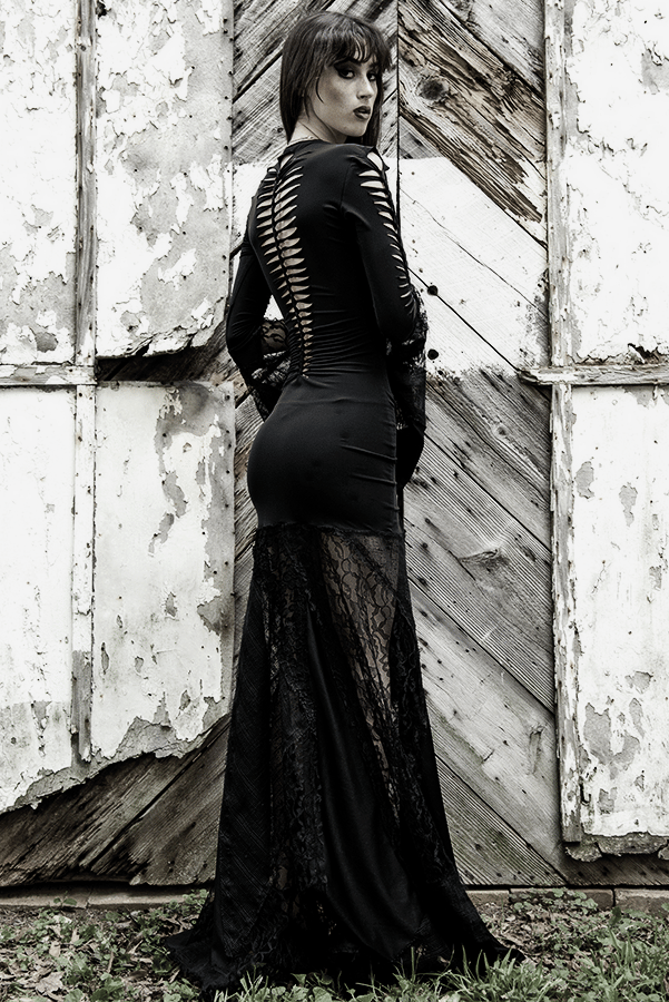 Morticia - One Of A Kind Dress | Snarkeez | Dystopian Fashion for Rebels & Outcasts Morticia - One Of A Kind Dress | Snarkeez | Dystopian Fashion for Rebels & Outcasts