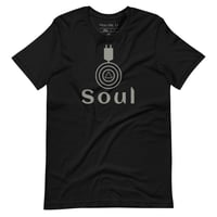 Image 2 of  Soul tee -unisex available in black, red, or white -