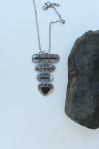 Image 3 of Jade Talisman  Silver Necklace
