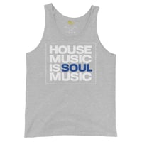 Image 3 of HMISM tank - unisex - available in black, heather gray