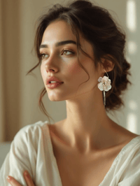 Image 1 of Boucles Capri - 11 Coloris 