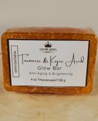 Image 1 of Turmeric & Kojic Acid Glow Bar (Powered by 7 Brighteners)