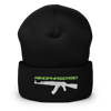 𝕞𝕚𝕟𝕕𝕡𝕙𝕒𝕤𝕖𝕣𝟡𝟘 ak-47 beanie Matrix green