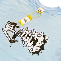 Image 2 of MAGICO X MAX SOLCA - "Spray" tee (baby blue)
