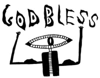 GOD BLESS - STICKERS
