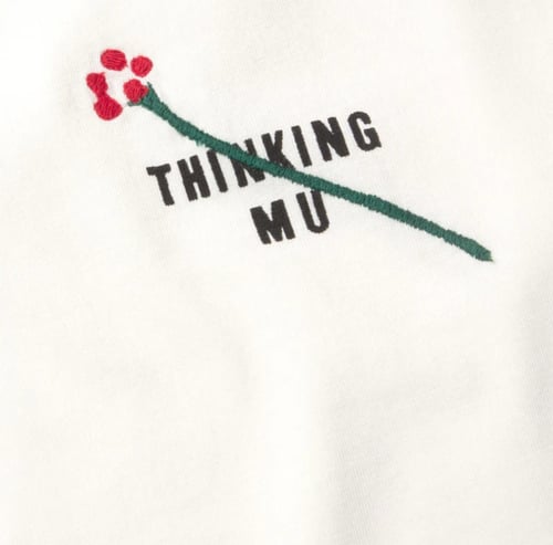 Image of 1-Camiseta flor bordada