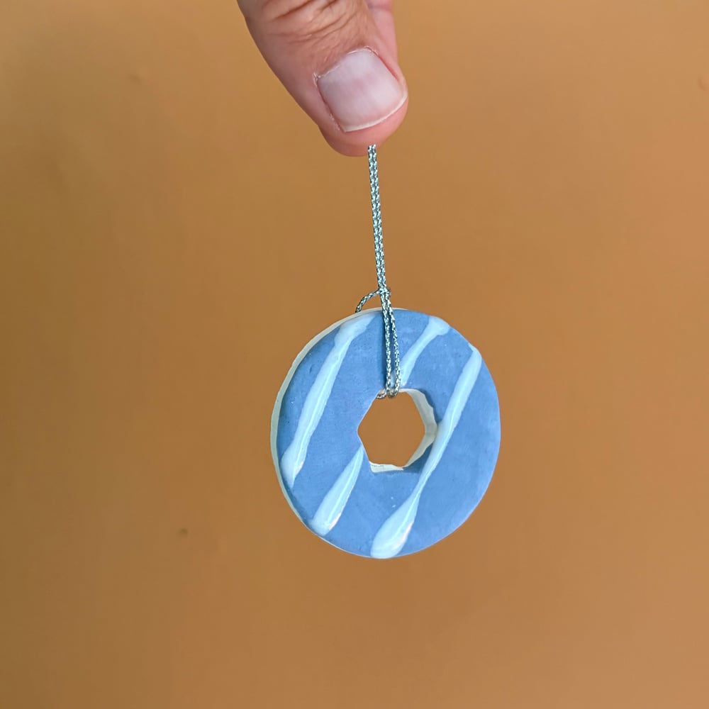 Image of Christmas tree ceramic party ring