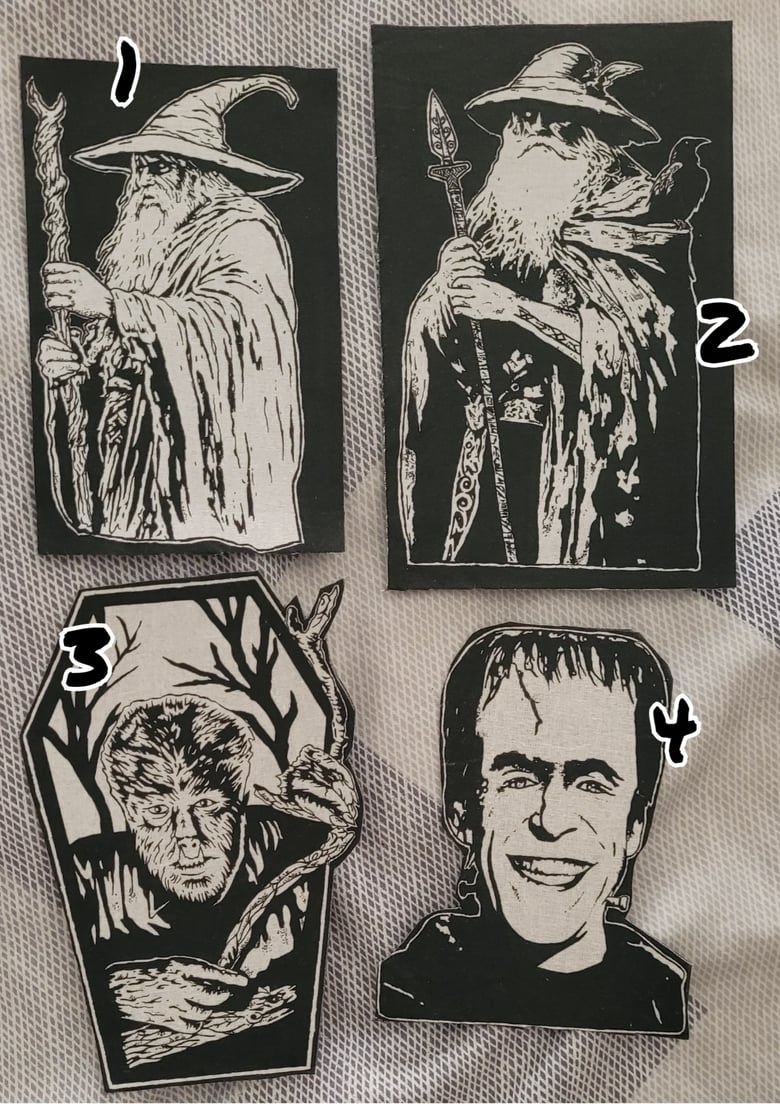 Image of Limited edition Handcut patches 3