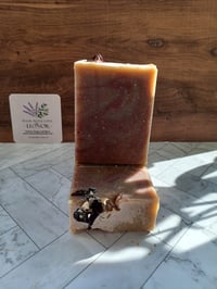 Image 1 of Luxury Hibiscus Flower Soap Bar
