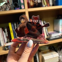 Image 1 of Clancy and Torchbearer Acrylic Standee | Twenty One Pilots