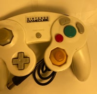 Image 2 of GameCube Controller Logo Text Waterslide Decals 