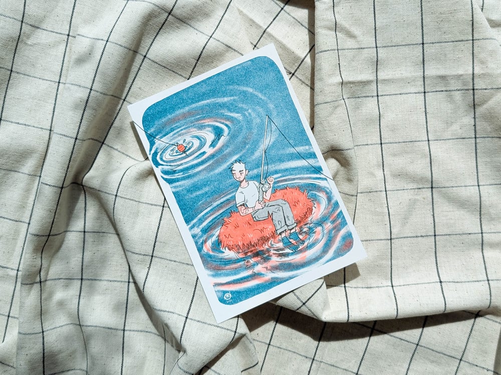 Image of Islands – A5 RISO print