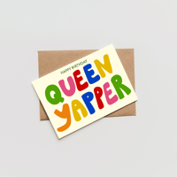 Queen Yapper Card