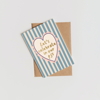 Let's Celebrate In Our PJs Card