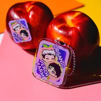 Image 3 of “Fruits stickers” keychains