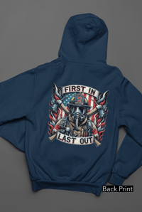 Image 5 of FILO Firefighter Hoodie