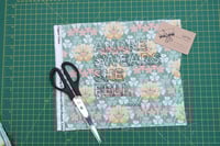 Image 1 of Andre Swears She Fell — A5 Sewing Sampler