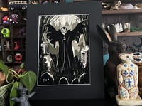 Image 1 of Highgate Vampire, folklore folkhorror giclee print