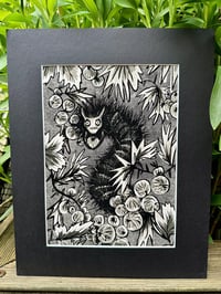 Image 1 of Gooseberry Wife folklore giclée mounted print