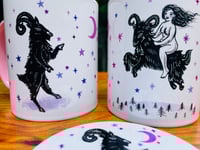 Image 2 of Black Phillipe Mugs / Mug and Coaster Set