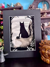 Image 2 of Cath Palug folklore giclee print