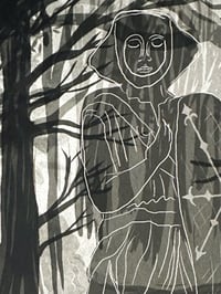 Image 2 of Camlet Moat folklore giclee print