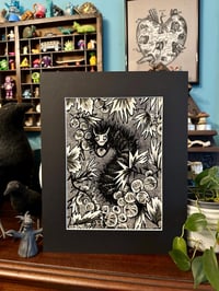 Image 2 of Gooseberry Wife folklore giclée mounted print