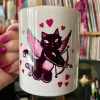 Image 3 of Lovecats Cupid Mug / Mug &amp; Coaster set