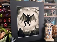 Image 4 of Spring-Heeled Jack, folklore folk horror giclee print