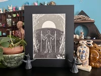 Image 3 of Long Man of Wilmington, folklore giclee print