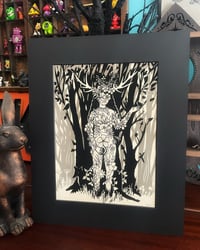 Image 3 of Shee-la-na-gig folklore / folk horror giclee print