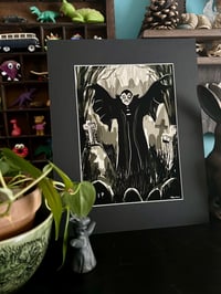 Image 3 of Highgate Vampire, folklore folkhorror giclee print