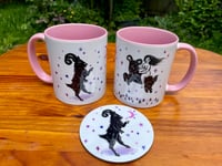 Image 4 of Black Phillipe Mugs / Mug and Coaster Set