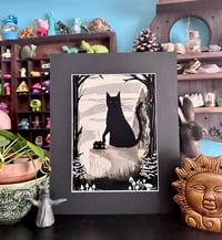 Image 3 of Cath Palug folklore giclee print