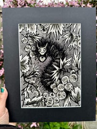 Image 3 of Gooseberry Wife folklore giclée mounted print