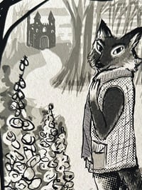 Image 3 of Reynardine the Fox, folklore giclee print
