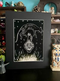 Image 4 of Witch Bottle, folkhorror folklore giclee print