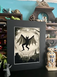 Image 5 of Spring-Heeled Jack, folklore folk horror giclee print