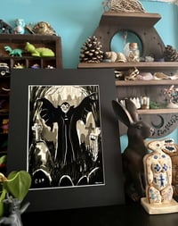 Image 4 of Highgate Vampire, folklore folkhorror giclee print