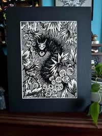 Image 5 of Gooseberry Wife folklore giclée mounted print
