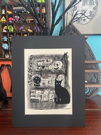 Image 2 of Screaming Skull folklore / folkhorror giclée print
