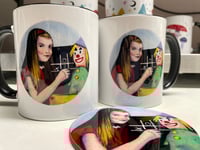 Image 2 of Testcard #F Mug / Mug and Coaster
