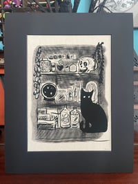 Image 3 of Screaming Skull folklore / folkhorror giclée print