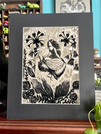 Image 4 of Pillywiggin - Folklore giclée mounted print