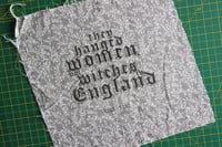 Image 4 of They Hanged Women Not Witches in England — A5 or A3 Sewing Sampler