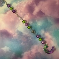 Crescent Moon Sun Catcher Hanging Home Decor