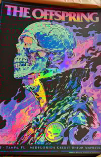 Image 2 of THE OFFSPRING - Tampa, Florida - RAINBOW FOIL VARIANT