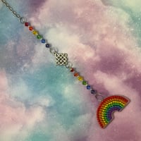 Image 2 of Rainbow Diamond Art Sun Catcher Hanging Home Decor