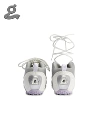 Image 4 of White Bow Basketball Shoes